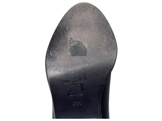 Stivali Chelsea West 45 in pelle nera di Saint Laurent Nero - vista 10