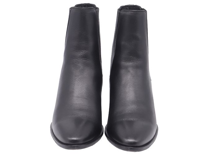 Stivali Chelsea West 45 in pelle nera di Saint Laurent Nero - vista 2