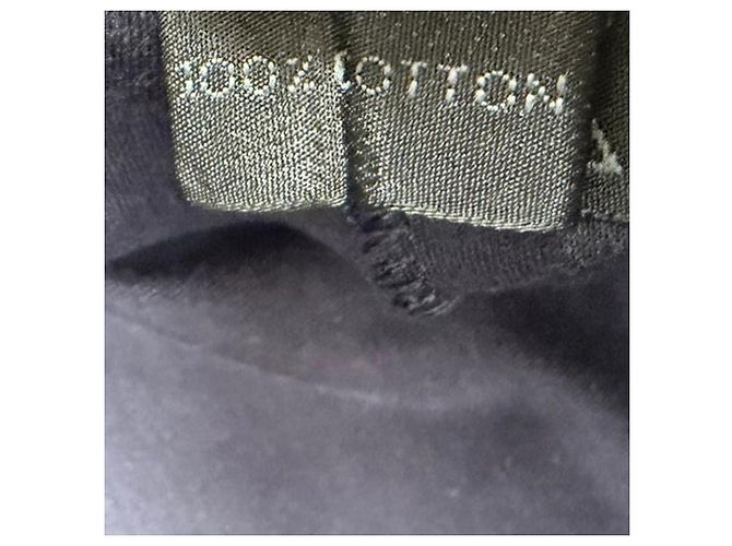 Camicia a maniche lunghe con bottoni Prada in cotone blu navy - vista 6