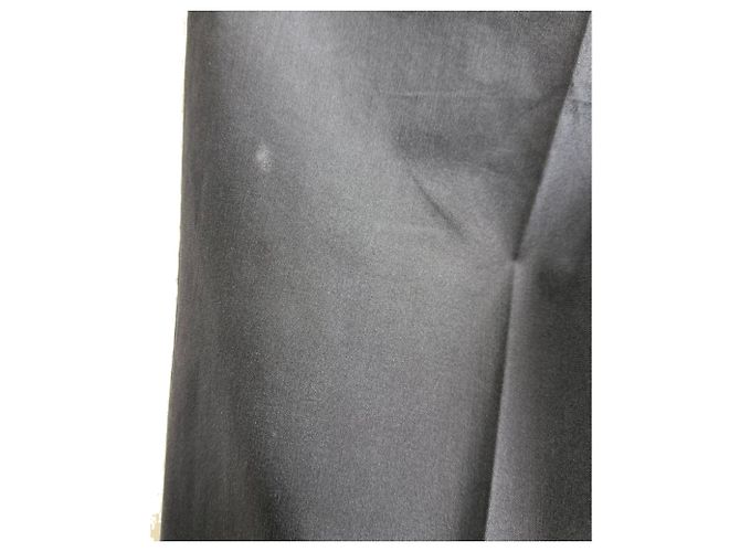 Prada gerade geschnittene Hose aus schwarzem Polyester - Ansicht 3