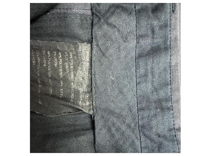 Prada gerade geschnittene Hose aus schwarzem Polyester - Ansicht 5
