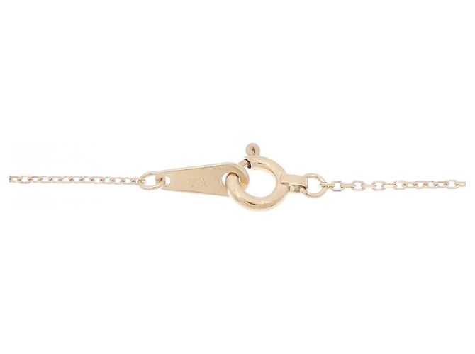 Autre Marque Collana in oro giallo K10 con peridoto e diamanti D'oro - vista 5