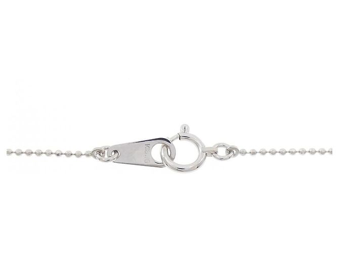 Autre Marque Collana a forma di fiore in oro bianco Au750 Argento - vista 4