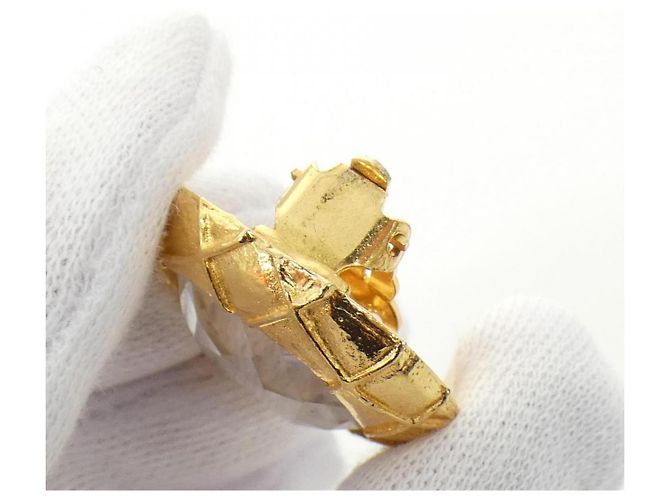 Timeless Chanel Ohrringe Golden - Ansicht 7