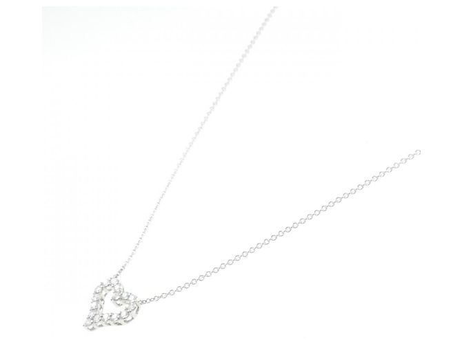 Collana mini Sentimental Heart in platino Tiffany & Co. Argento - vista 2
