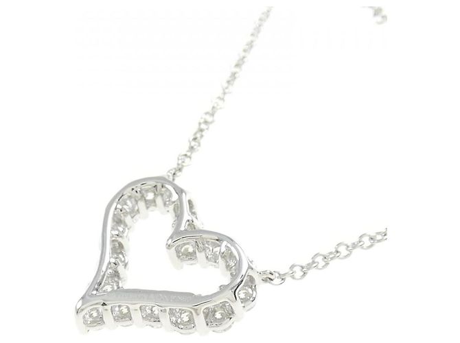 Collana mini Sentimental Heart in platino Tiffany & Co. Argento - vista 4