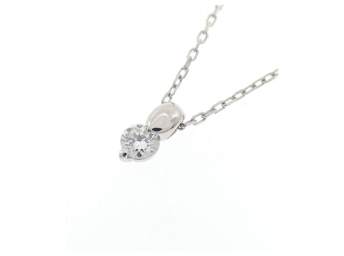 Autre Marque Collana in diamante Pt850 Argento - vista 3