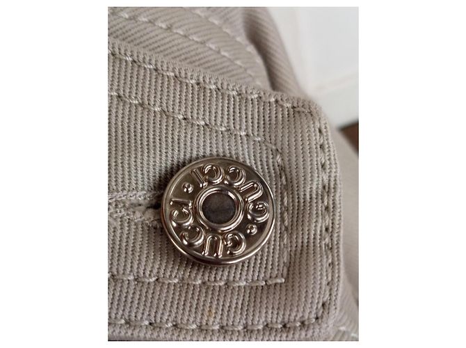 Jeans Gucci Beige in Cotone - vista 11