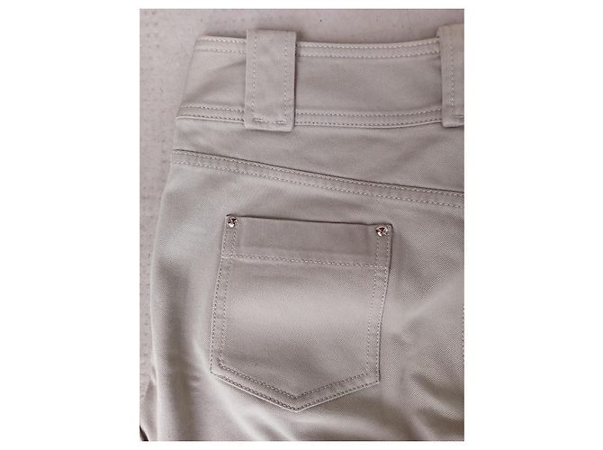 Jeans Gucci Beige in Cotone - vista 9