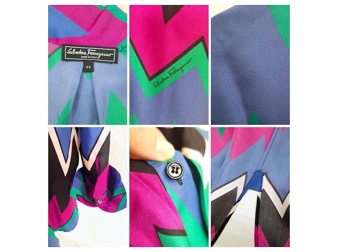 Camisa de seda Salvatore Ferragamo - vista 11