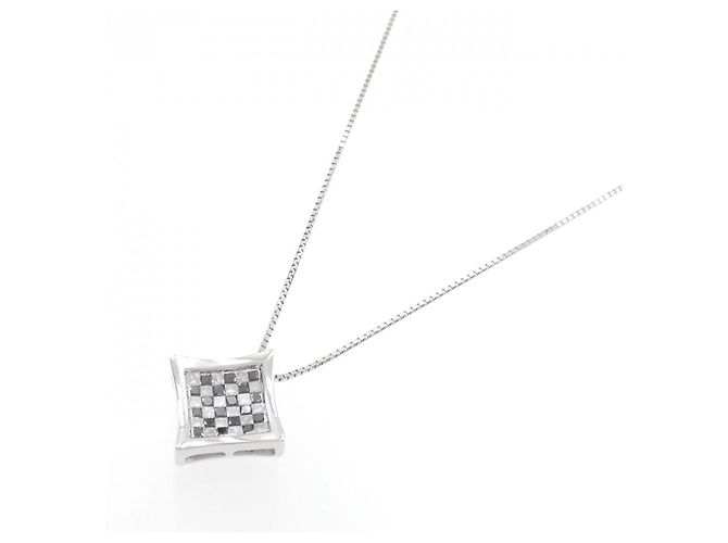 Autre Marque Collana in diamante in oro bianco Au750 Argento - vista 2