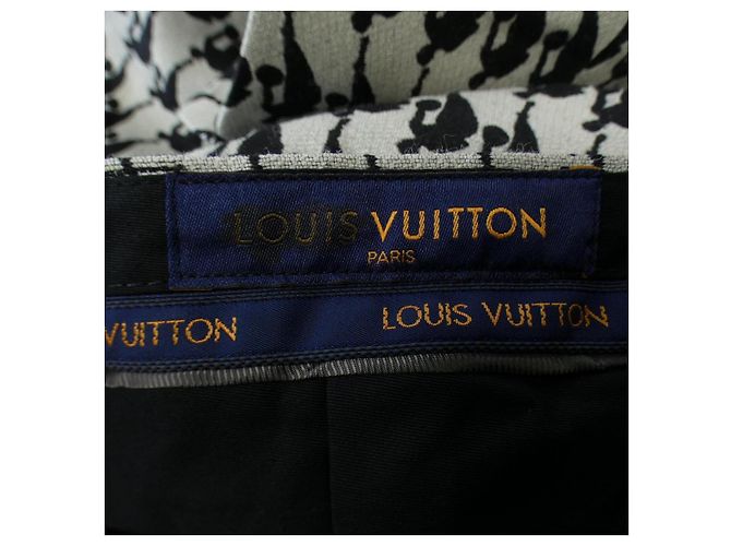 Louis Vuitton Hose Braun Schwarz - Ansicht 4