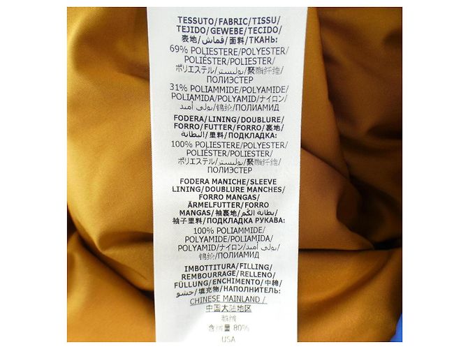 Chaqueta de plumón Gucci x The North Face Azul - vista 3