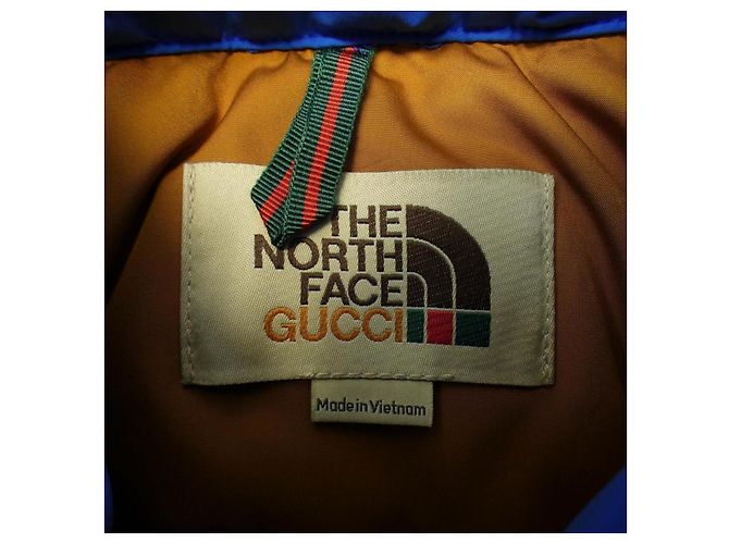 Chaqueta de plumón Gucci x The North Face Azul - vista 5