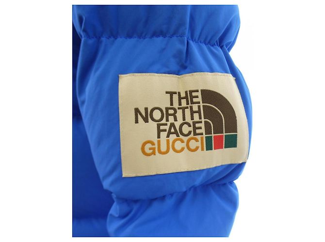 Chaqueta de plumón Gucci x The North Face Azul - vista 8
