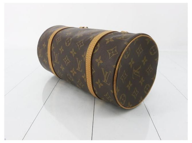 Louis Vuitton Papillon Handbag Monogram Canvas 26 Brown - view 3