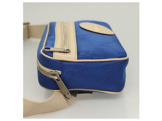 Marsupio Gucci Off The Grid GG Econyl Blu - vista 4