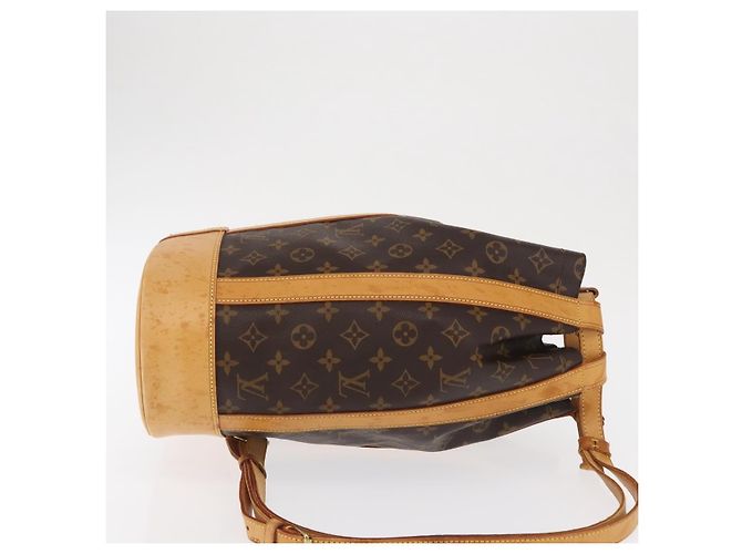 Zaino Randonnee Monogram in Canvas PM Louis Vuitton Marrone - vista 3