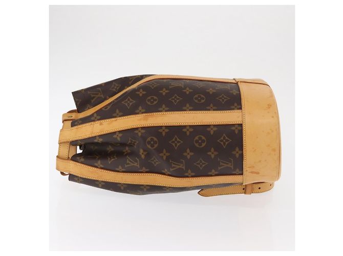 Zaino Randonnee Monogram in Canvas PM Louis Vuitton Marrone - vista 4