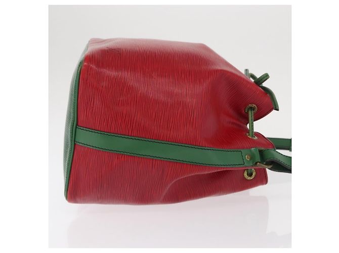 Noe Louis Vuitton Bicolor Petit Noé Handtasche aus Epi-Leder Grün - Ansicht 3
