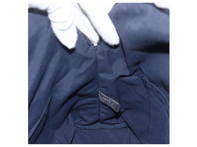 Pochette de Voyage en Toile GM Bolide Hermès Bleu Marine - vue 6