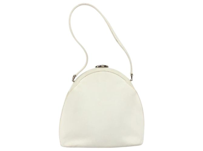 Gucci Vintage Leather Bianco - vista 2