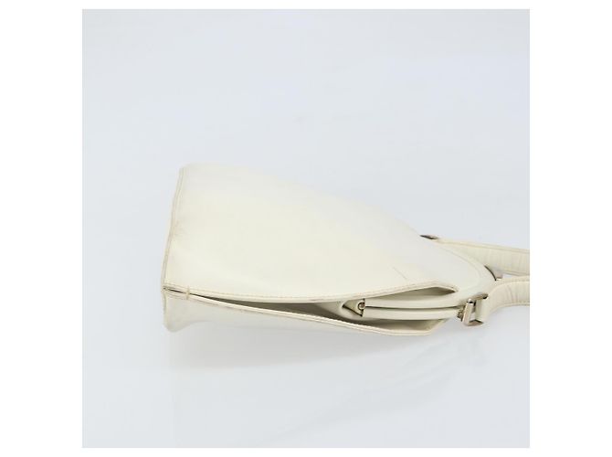 Gucci Vintage Leather Bianco - vista 3