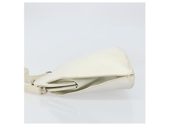 Gucci Vintage Leather Bianco - vista 4