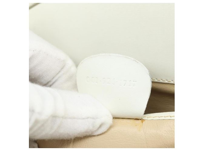 Gucci Vintage Leather Bianco - vista 7