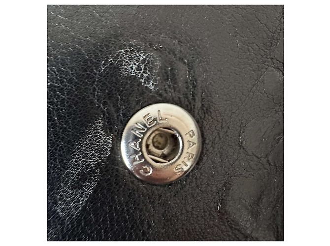 2.55 Borsa a spalla in pelle embossata Chanel 31 Rue Cambon Nero - vista 10