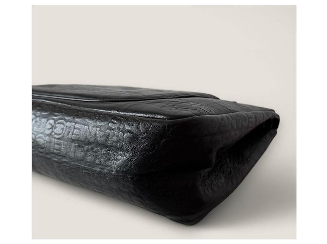 2.55 Borsa a spalla in pelle embossata Chanel 31 Rue Cambon Nero - vista 9