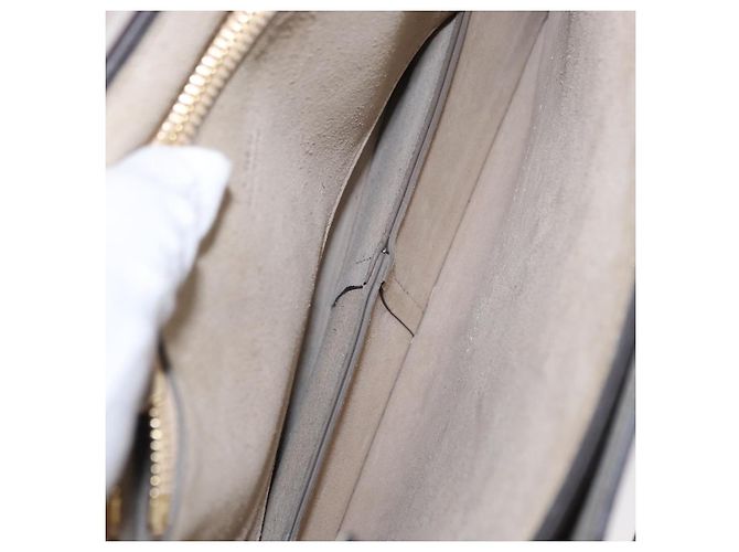 Chloé Borsa a Spalla Faye in Pelle e Camoscio Media di Chloe Beige - vista 5