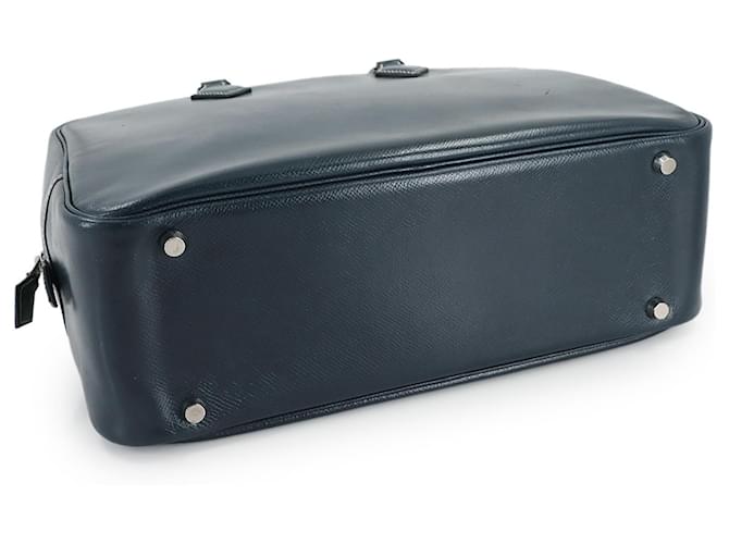 Borsa Hermès Plume 32 Blu navy - vista 5