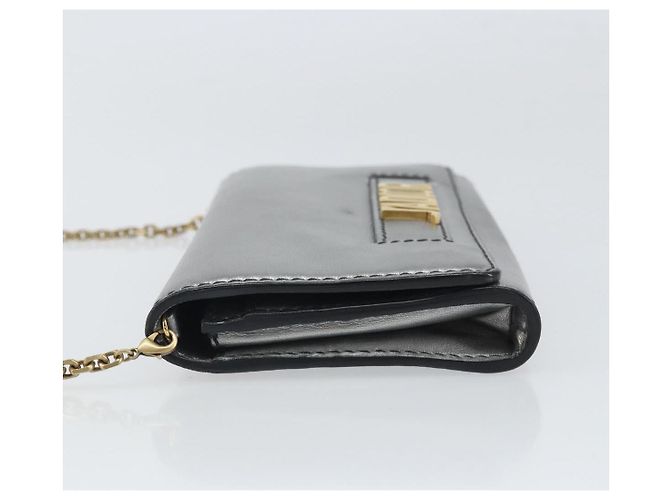 Christian Dior J'Adior Croisiere Chain Leather Argento - vista 4