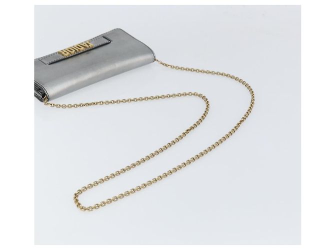 Christian Dior J'Adior Croisiere Chain Leather Argento - vista 7