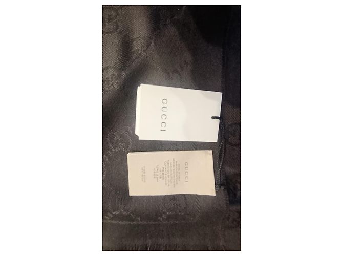 Sciarpa Gucci GG Marmont Marrone - vista 4