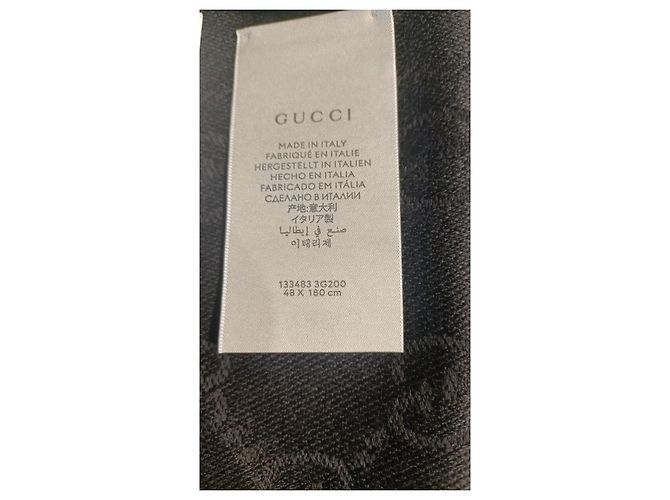 Sciarpa Gucci GG Marmont Marrone - vista 6