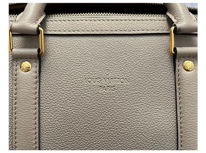 Bolso Louis Vuitton Sofia Coppola Speedy 30 Cuero Beige - vista 12