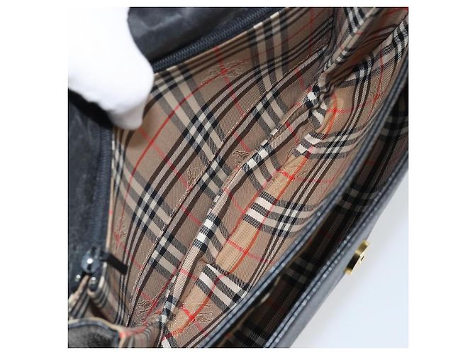 Burberry Vintage Leather Nero - vista 5