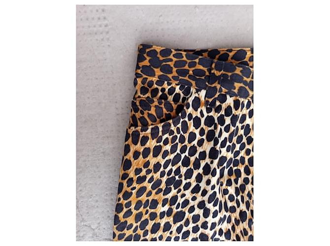 Vaqueros Dolce & Gabbana Estampado Leopardo Algodón Multicolor Estampado de leopardo - vista 3