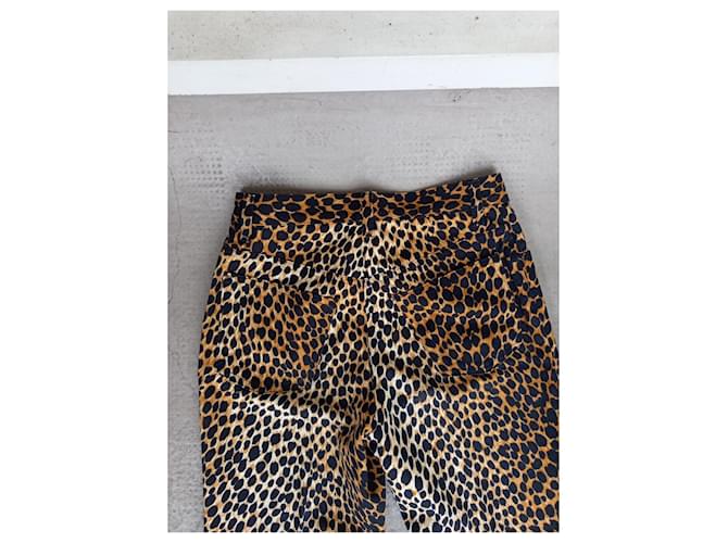 Vaqueros Dolce & Gabbana Estampado Leopardo Algodón Multicolor Estampado de leopardo - vista 6