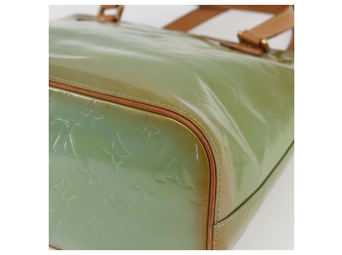 LOUIS VUITTON Borsa a Mano Monogram Vernis Houston Blu Baby M91005 LV Auth bs33150 Blu chiaro - vista 15