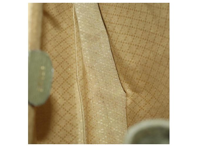 Bamboo Zaino in Bambù GUCCI Camoscio Khaki Oro 003 58 0016 Auth BA9952 D'oro Cachi - vista 19