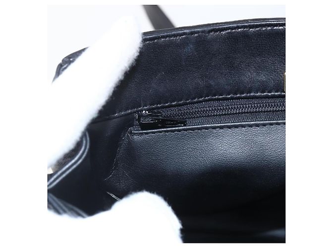 BALLY Borsa a Spalla Pelle Camoscio Nero Oro Auth 171410 D'oro - vista 18