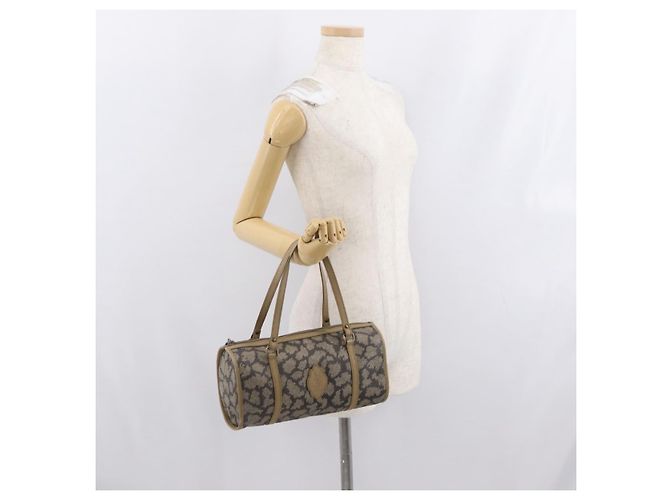 SAINT LAURENT Borsa a mano in pelle beige Auth 170128 - vista 21