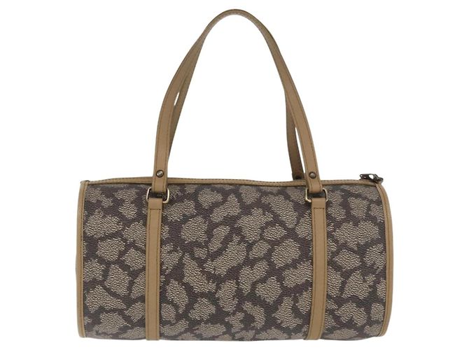 SAINT LAURENT Borsa a mano in pelle beige Auth 170128 - vista 3