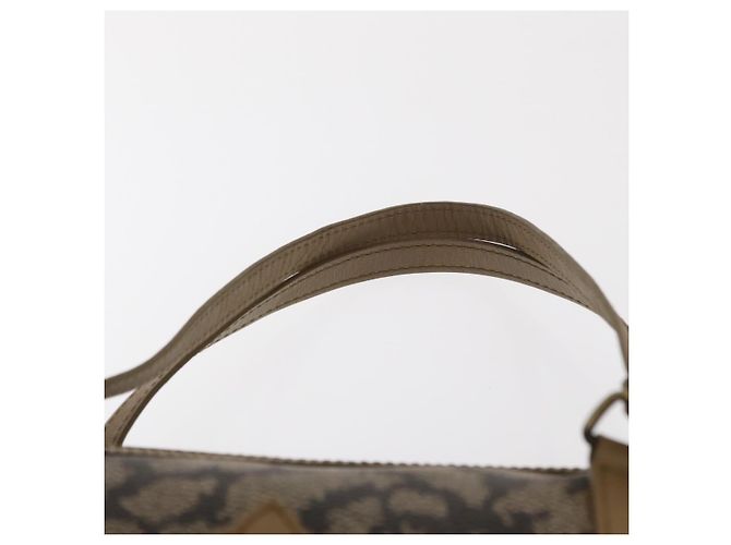 SAINT LAURENT Borsa a mano in pelle beige Auth 170128 - vista 8
