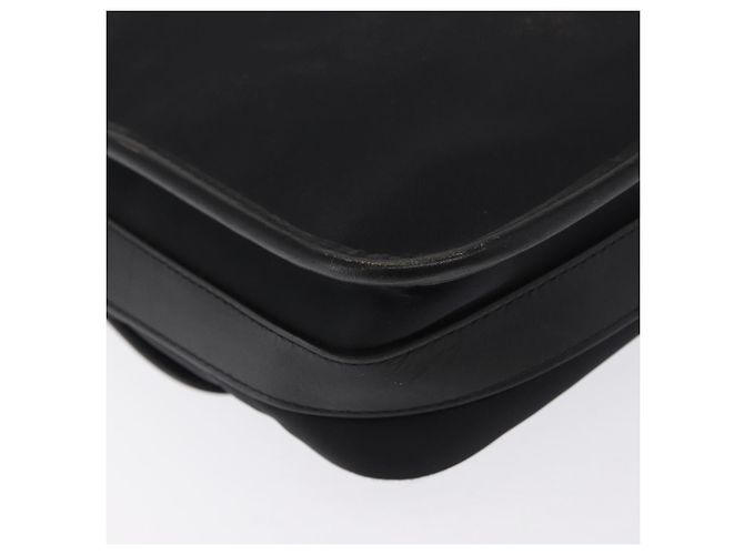 Borsa a spalla in nylon nero e argento autentica BURBERRY bs32780 - vista 16