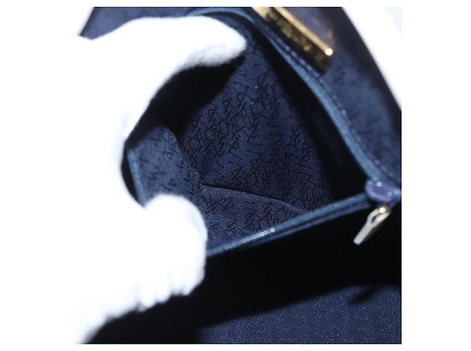 SAINT LAURENT Borsa a mano in pelle bianca Auth 169261V Bianco - vista 21