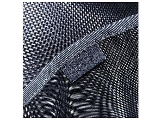 Borsa Tote in Tela Nera GUCCI 140691 Auth ep13293 Nero - vista 14